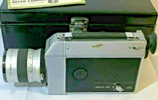 Vintage Canon Auto Zoom 814 8 Type 8mm Movie Camera and Case 6