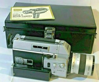 Vintage Canon Auto Zoom 814 8 Type 8mm Movie Camera and Case 8