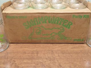 Vintage 70 ' s Bar Jars Swamp Water Party Gators Swamp Tailgating Jars Retro 2