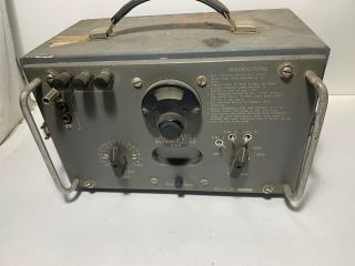 Rare Vintage Western Electric 22a Milliwatt Reference Meter Telephone Collectabl