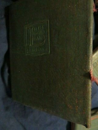 46 Vintage Little Leather Library Mini Books Kipling Wilde Dumas Longfellow More 6