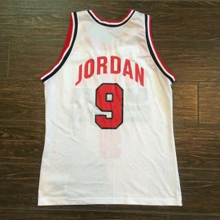 Vintage Champion Michael Jordan 1992 USA Dream Team Olympic Jersey Sz 44 4