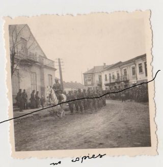 Old Poland Photo Wwii Ozarow Postęp Piechoty Do Ozarowa