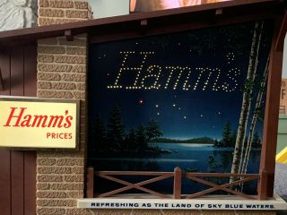 Hamm’s Beer “starry Night” Lighted Sign - Vintage