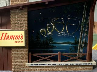 Hamm’s Beer “Starry Night” Lighted Sign - VINTAGE 3