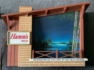 Hamm’s Beer “Starry Night” Lighted Sign - VINTAGE 9