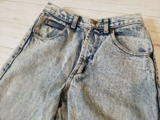 Calvin Klein Womens Vintage High Rise Jeans Light Stone Wash Size 4 8