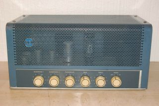 Vintage 1959 Rca Mi 12156 A 6l6 P/p Tube Amplifier