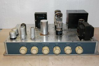 Vintage 1959 RCA MI 12156 A 6L6 P/P TUBE AMPLIFIER 5
