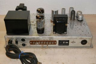 Vintage 1959 RCA MI 12156 A 6L6 P/P TUBE AMPLIFIER 7