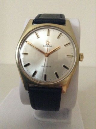 Omega Geneve Vintage Cal.  601 Gp 17 J Hand - Winding Watch 1970