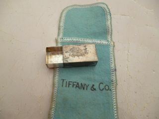 Vintage Tiffany @ Co.  Small Pill Box Stirling Silver