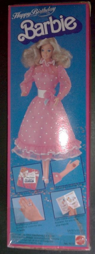 Mattel Barbie Doll Beauty Happy Birthday 1922 1983 NRFB Juliecon 4