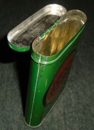 Vintage Lucky Strike Vertical Pocket Tobacco Tin 7