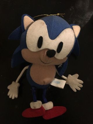 Vintage Sonic The Hedgehog 6 " Plush Doll (1992) Sega Of Japan (prize/toy)