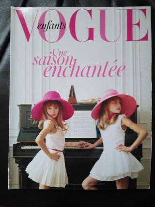 Vintage Vogue Paris Enfants Supplement March 2012