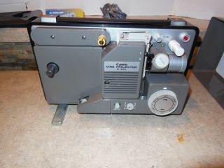 903 Vintage Canon S - 400 Cine Projector For 8mm And Super8 Film With Cover
