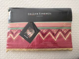 Vtg.  Gypsy Dance By Collier Campbell Queen Flat Sheet In Package Multi Color