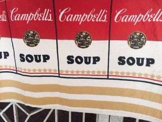 Vintage ANDY WARHOL Inspired CAMPBELL Soup Can Paper Dress 60 ' s Advertising 5