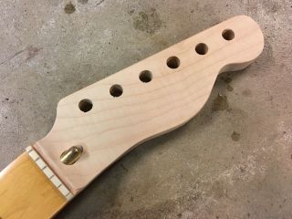 Vintage 80 ' s Telecaster Style Electric Guitar Neck Maple Reshape Flame 2