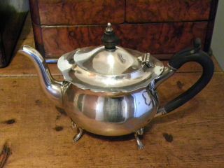 Antique Solid Silver Teapot - Restore Or Scrap Or 373 Grams