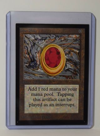 MTG Magic the Gathering - Collectors Edition CE - Mox Ruby x1 5