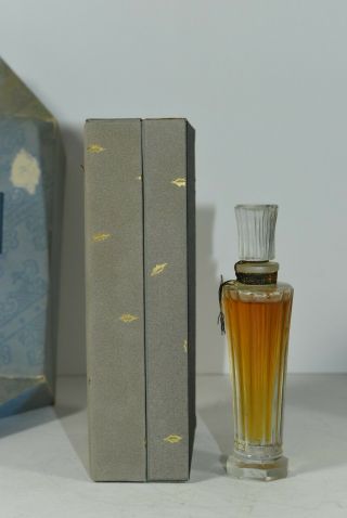 VTG Guerlain Extrait Fleur de Feu No 20.  715 Perfume Bottle NIB 2/3 fl Oz 8
