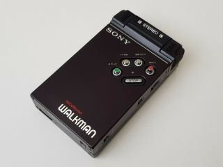 Vintage Sony Walkman Personal Cassette Player/recorder Wm - R2 Full Metal Body