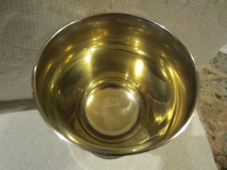 British Sterling Goblet (4 5/8 