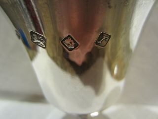 British Sterling Goblet (4 5/8 