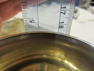 British Sterling Goblet (4 5/8 