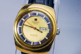 Vintage Tissot Seastar Cal.  2571 - Automatic Movement Watch - Running