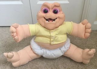 Vintage Dinosaurs Baby Sinclair Pull String Talking Plush Doll 90s