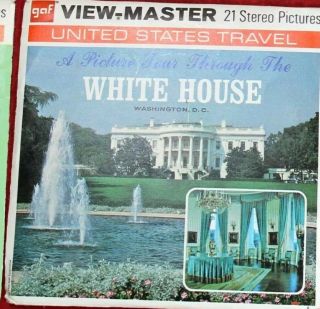 The White House View - Master Reels 3pk In Packet With Book.