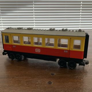 Lego Classic Vintage 12 Volt Train 7740 Inter - City Passenger Wagon