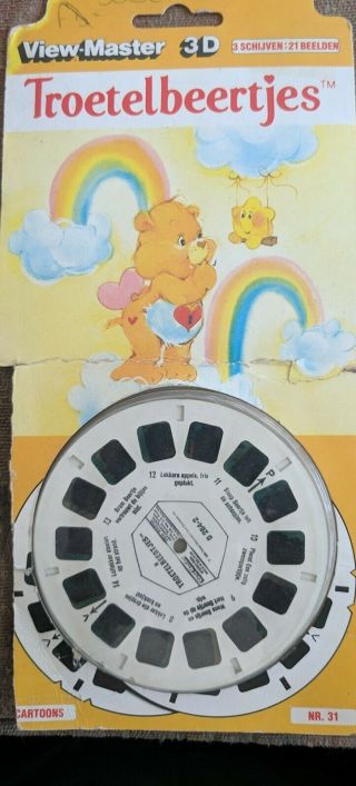 Tyco Care Bears View - Master 3d 3 Reel Set