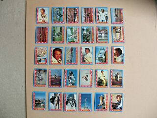 Vintage Evel Knievel Card Set,  21 Of 22 Stickers (1974) Topps