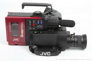 JVC GR - C1U Vintage VHS - C Camcorder Back to the Future Prop Full Kit No Battery 6