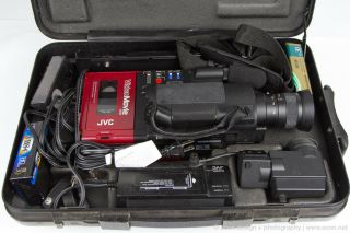JVC GR - C1U Vintage VHS - C Camcorder Back to the Future Prop Full Kit No Battery 7