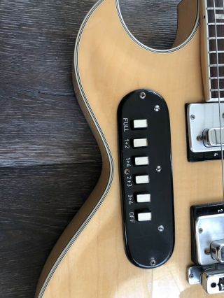 Vintage 1967 Goya Rangemaster /109R/ Hollow Body Electric Guitar 3