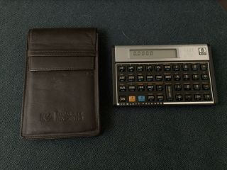 Vintage Hewlett Packard Hp 15c Scientific Calculator With Case Programmable Usa