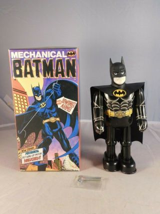 Vintage 1989 Batman Mechanical Windup Billiken & Dc Comics Japan