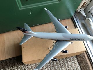 Rare Space Models 1:200 British Airways 747 - 400 Vintage Desk Model 3