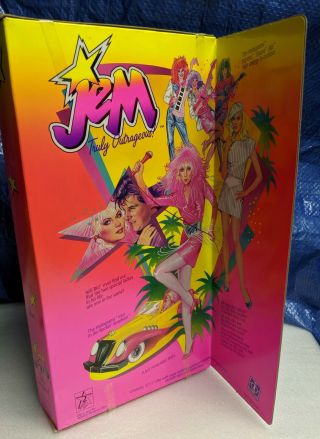 VTG Shana of the Holograms Jem Truly Outrageous Doll NRFB Hasbro 1985 with Tape 5