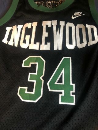 VTG Nike Inglewood Paul Pierce High School Jersey L 1996 2