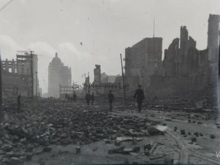 26 X Rare B&w Photo Negatives San Francisco Earthquake & Fire April 18 - 20,  1906