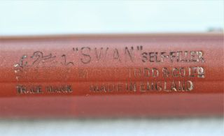 Vintage SWAN 3173 Self Filler - Fountain Pen - Restored - C1949 - UK 5
