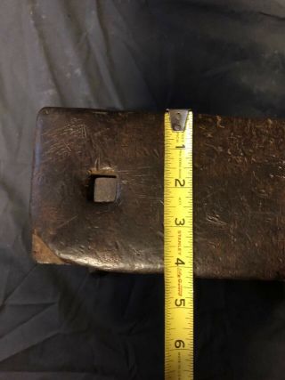 Antique Vintage Mouse Hole 86lb Blacksmith Anvil / Knife Making / Sword Forging 11