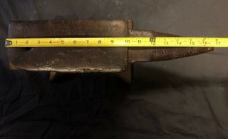 Antique Vintage Mouse Hole 86lb Blacksmith Anvil / Knife Making / Sword Forging 12