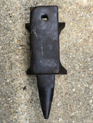 Antique Vintage Mouse Hole 86lb Blacksmith Anvil / Knife Making / Sword Forging 6